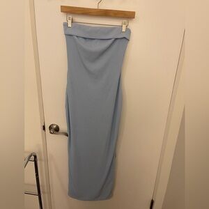 Brand New, never worn. Size small. Light blue